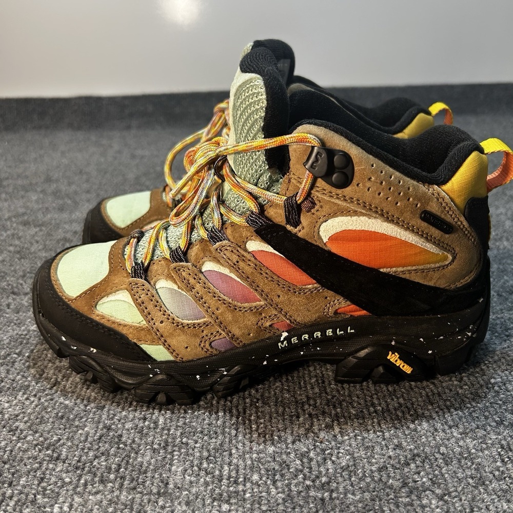 Merrell Moab 3 Mid Unlikely Hikers Waterproof Boots Women 6.5 W Wide J499994W - Picture 8 of 10